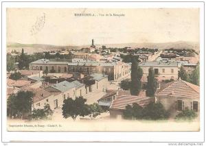 ALGERIE   KHENCHELA  vue prise  de la mosquée