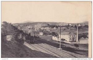 SOUK AHRAS / VUE GENERALE / RARE ET JOLI PLAN DE TRAIN