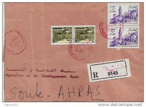 Algérie - Recommandée pour Souk - Ahras - Maghnia 13-12-1987