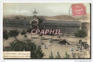 CPA Souk Ahras Le Marche aux grains