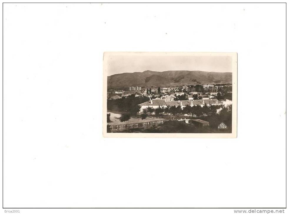 afrique . tunisie . ain sefra    vue sur les casernes