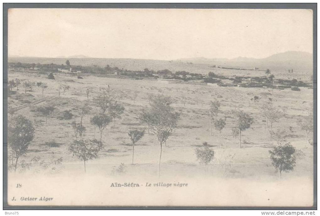 AÏN-SEFRA - Le village nègre - Geiser 18