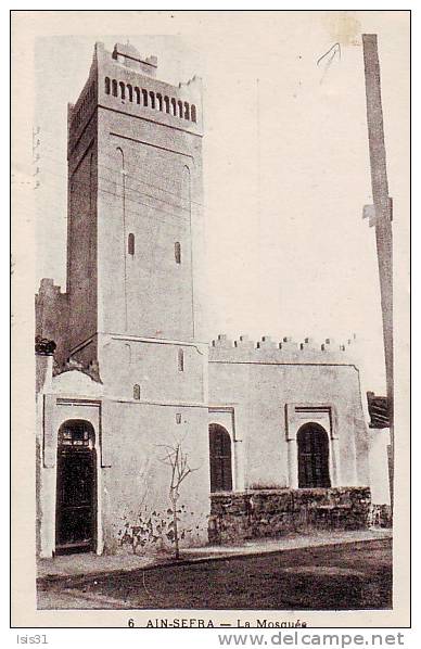 Algérie -  Z665 - Ain-Sefra - La mosquée - bon état général