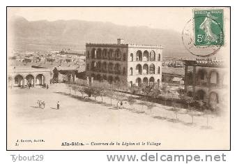 CPA. Algérie. Ain Sefra. Casernes de la Légion et le Village. Légion étrangère