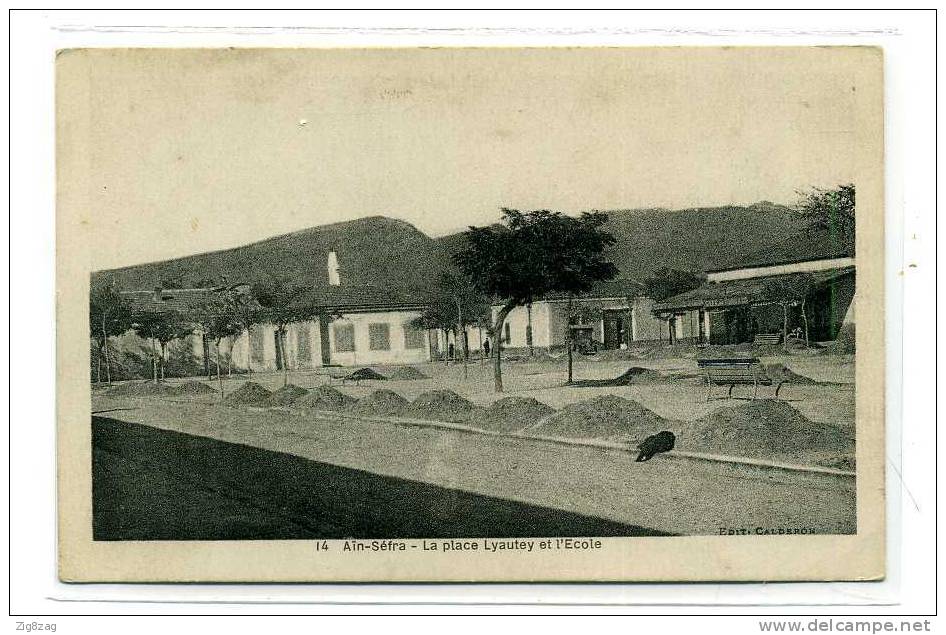 AÏN SEFRA LA PLACE LYAUTEY ET L ECOLE