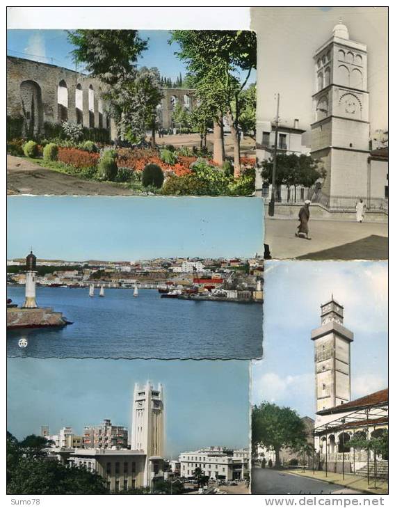 LOT de 27 CPA / CPSM  - ALGERIE - TAMANRASSET - MOSTAGANEN - MEDEA - BOUGIE - COLOMB BECHARD - et autres - ttes Scannées