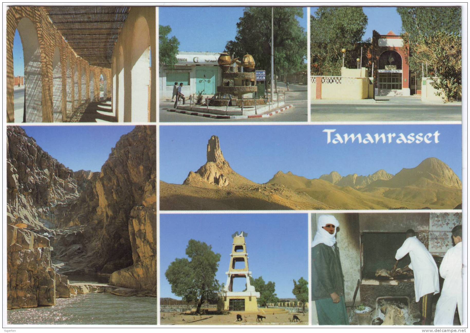 CPA - ALGERIE - Tamanrasset - Multivue - Neuve / Mint