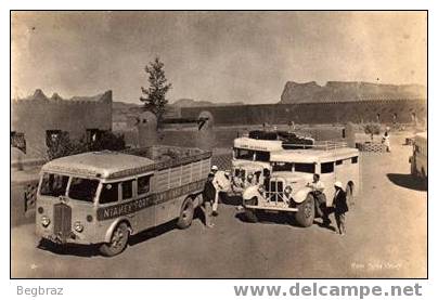 TAMANRASSET  HOTEL DE L AMENOKAL ET MONT ADDRIANE LIGNE D AUTOBUS DU HOGGAR