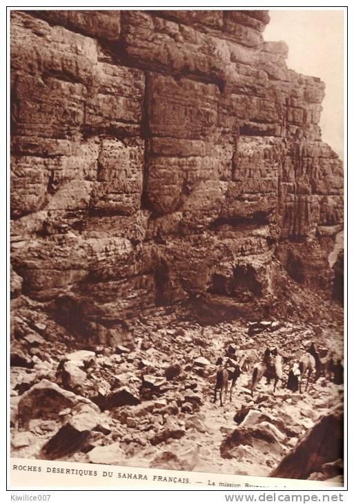 mission bruneau  de  laborie sahara    francais gorge  asafao   tassili   hoggar   tibesti   bardai