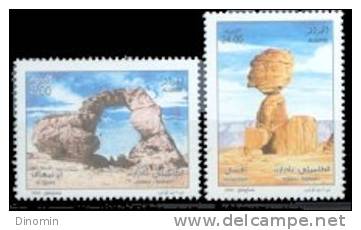 Algeria  - Rock Formations of Tassili #1318-9