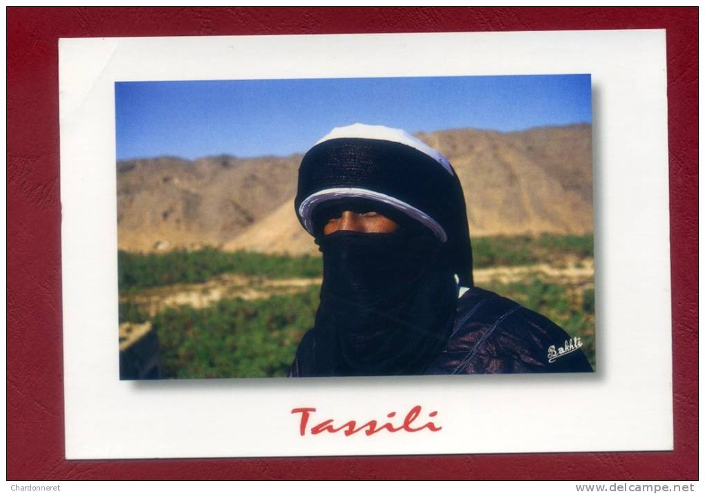 CPSM ALGERIE - Touareg du TASSILI ** - Homme ALGERIA AFRIQUE AFRICA Card Carte UNESCO
