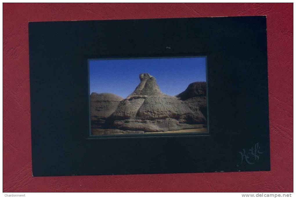 CPSM ALGÉRIE - TASSILI Monument du TADRART - Archéologie Ethnologie  ALGERIA AFRIQUE AFRICA Card Carte