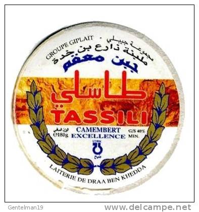 Algérie/Algeria Etiquette tassili Camembert Excellence