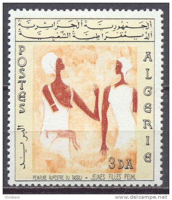 Algérie YT n°417 Peintures rupestres du Tassili neuf **