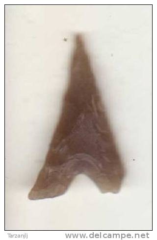 Pointe de Flèche en Silex du Paléolithique. Désert du Tassili