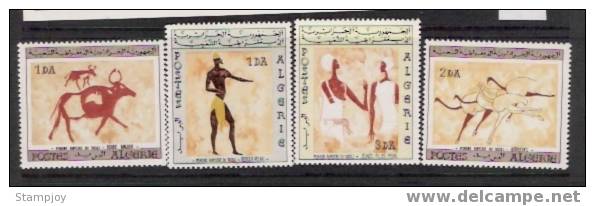 Painting.Ancient.Peinture Rupestre du Tassili.Algerie.Compl.MNH ..