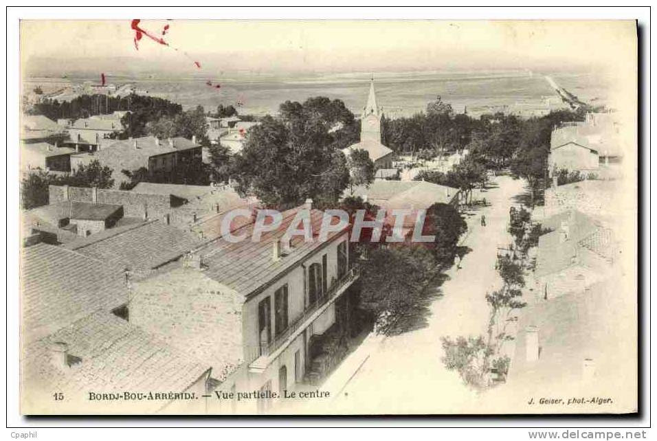 CPA Bordj Bou Arreridj Vue Partielle Le Centre