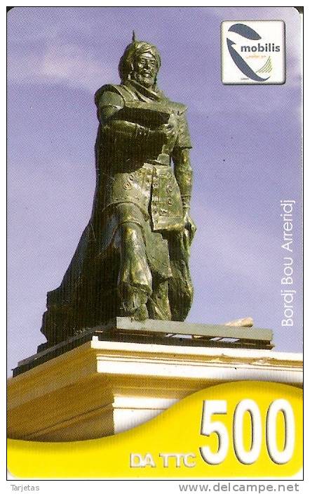 TARJETA DE ARGELIA DE MOBILIS DE BORDJ BOU ARRERIDJ