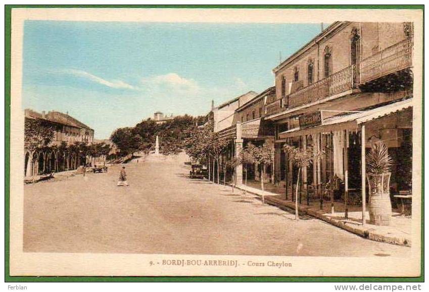 ALGERIE. AUTRES VILLES. BORDJ BOU ARRERIDJ.  Cours Cheylon.