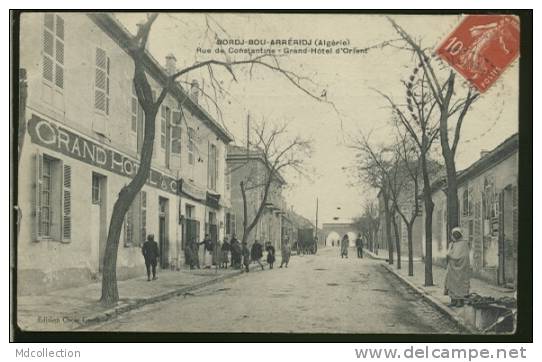 ALGERIE BORDJ BOU ARRERIDJ /        Rue de Constantine - grand-hôtel d'Orient          /