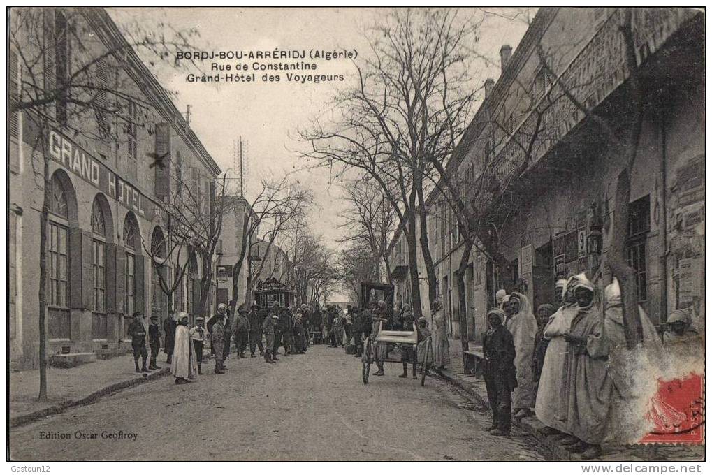 ALGERIE    BORDJ BOU ARRERIDJ    grand hôtel des voyageurs