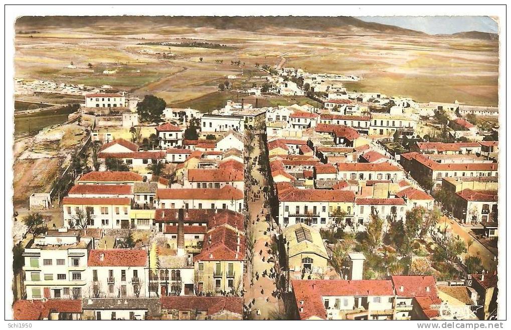 PM Algérie -Constantine - Bordj-Bou-Arreridj - vue érienne sur la ville