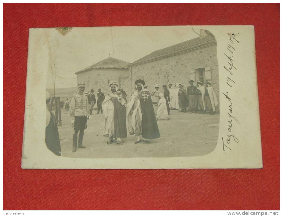MILITARIA  -  ALGERIE  - KHENCHELA  - Camp Militaire Français de Tazouguert  -  1907    - (2 scans)