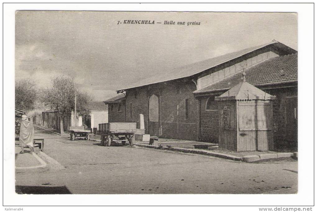 ALGERIE  /  KHENCHELA  /  HALLE  AUX  GRAINS