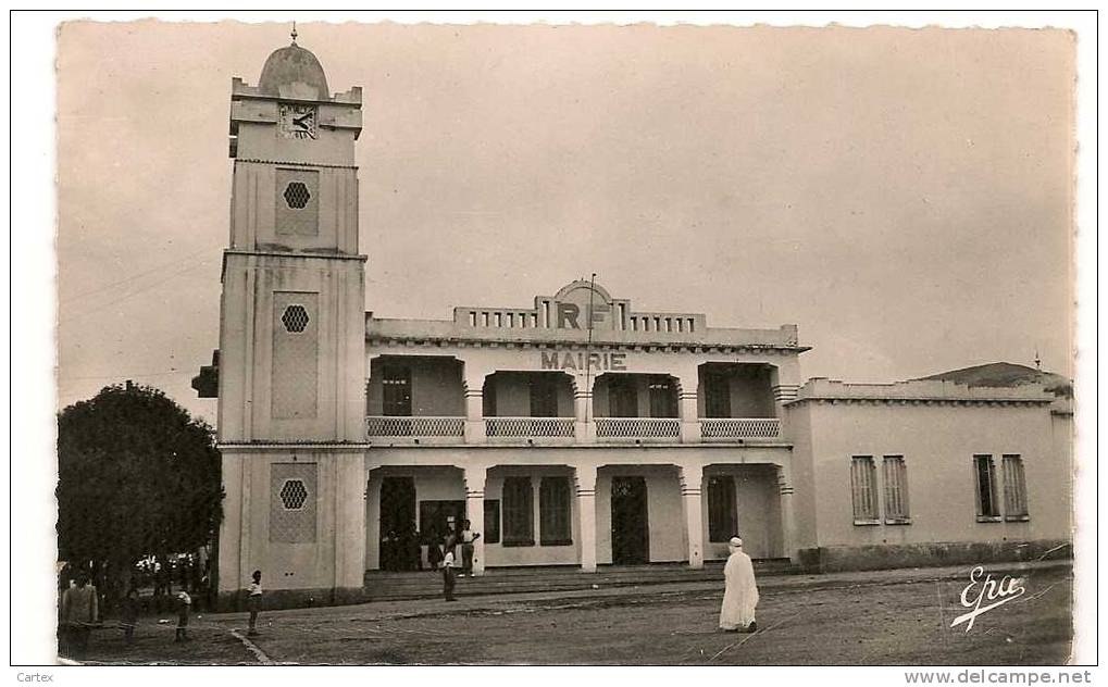 cpsm KHENCHELA La mairie  1956