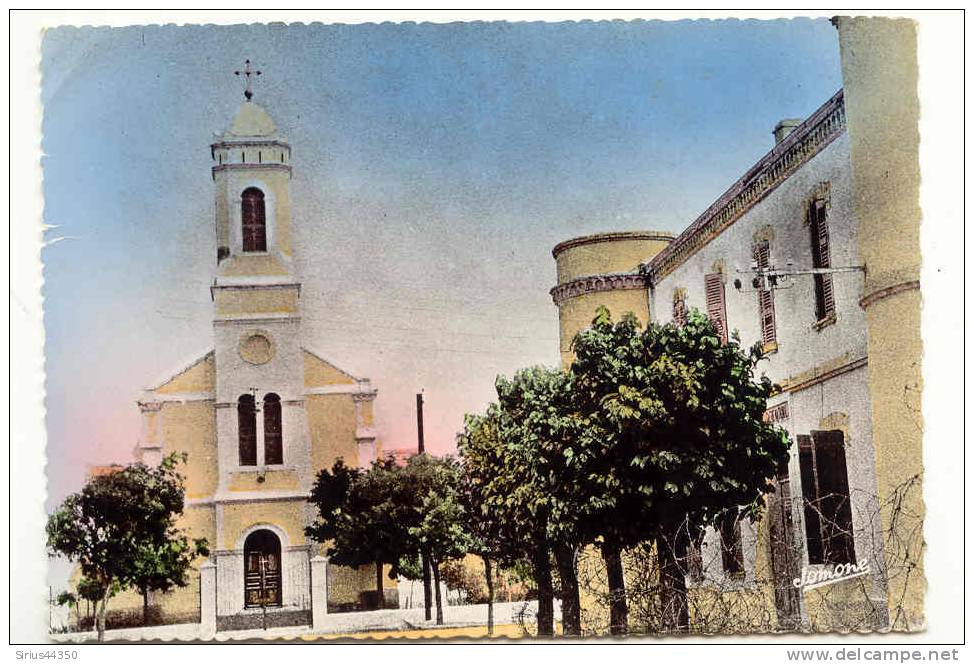 KHENCHELA      La gendarmerie  et l'eglise