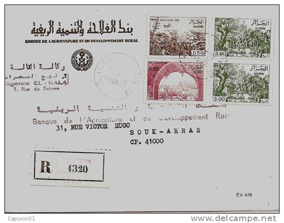 Algérie - Recommandée pour Souk-Ahras - El Kala 19-1-1988