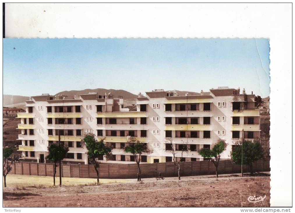 *** ALGERIE - SOUK-AHRAS (Constantine) Caserne de la Garde Mobile  *** CPSM Ecrite en 1958 Edts COMBIER