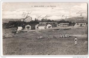 SOUK-AHRAS LES CASERNES ALGERIE