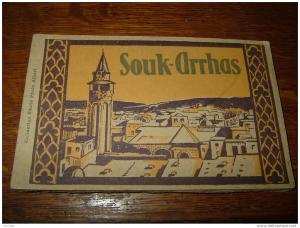 ALGERIE  SOUK AHRAS  carnet de cartes postales ................ VG11