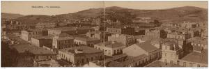 ALGERIE  SOUK AHRAS  vue panoramique (carte double) ................ D32