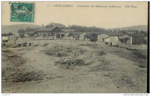 SOUK-AHRAS - ensemble des batiments miltaires