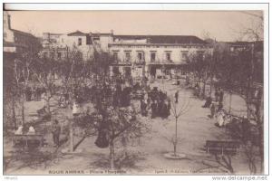 106-Souk Ahras-AlgerieFrance-Place Thagaste-Animé-v.1907