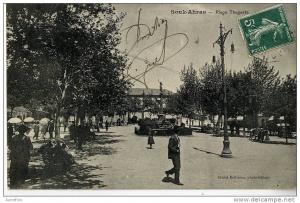 MAROC  -  SOUK AHRAS  -  PLACE THAGASTE