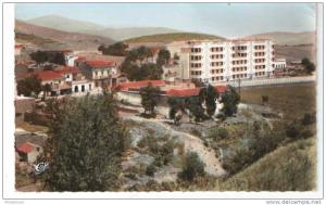 Algérie  SOUK  AHRAS  Le Batiment de la Garde Mobile (G. Burgat - Architecte )