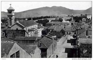 ALGERIE - SOUK-AHRAS - L´EGLISE ET LA MOSQUEE -