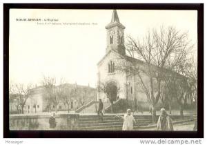 SOUK-AHRAS (Constantine) - L' Eglise - (Beau plan animé)