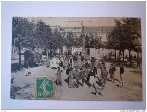 SOUK-AHRAS    Place  TRAGASTE  -  Très belle animation  XXX