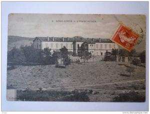 ALGERIE    SOUK-AHRAS  -  L'Hôpital  militaire