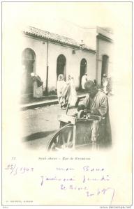 Algérie - Souk-Ahras - Rémouleur, rue de Kremissa