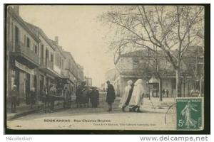 ALGERIE SOUK-AHRAS /  Rue Charles Deyron /