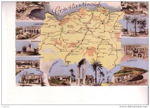 CONSTANTINOIS  - 11 vues   Bougie, Constantine, Ouargla, Setif, Batna, Souk Ahras, Timgad, Djemila, Bone, Philippeville