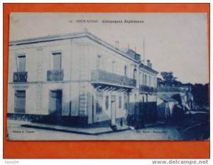 cpa afrique algerie  17 souk-ahras compagnie algerienne