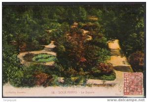 Souk-Ahras  Le square - (c1037)