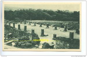 CPSM  Centenaire de  ALGERIE  , 1930  TIPAZA Basilique Judiciaire  - (scans recto-verso)