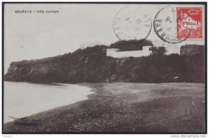 CPSM circulée 1931 Gouraya, wilaya Tipaza - Villa Jonnart, ed. Sueau